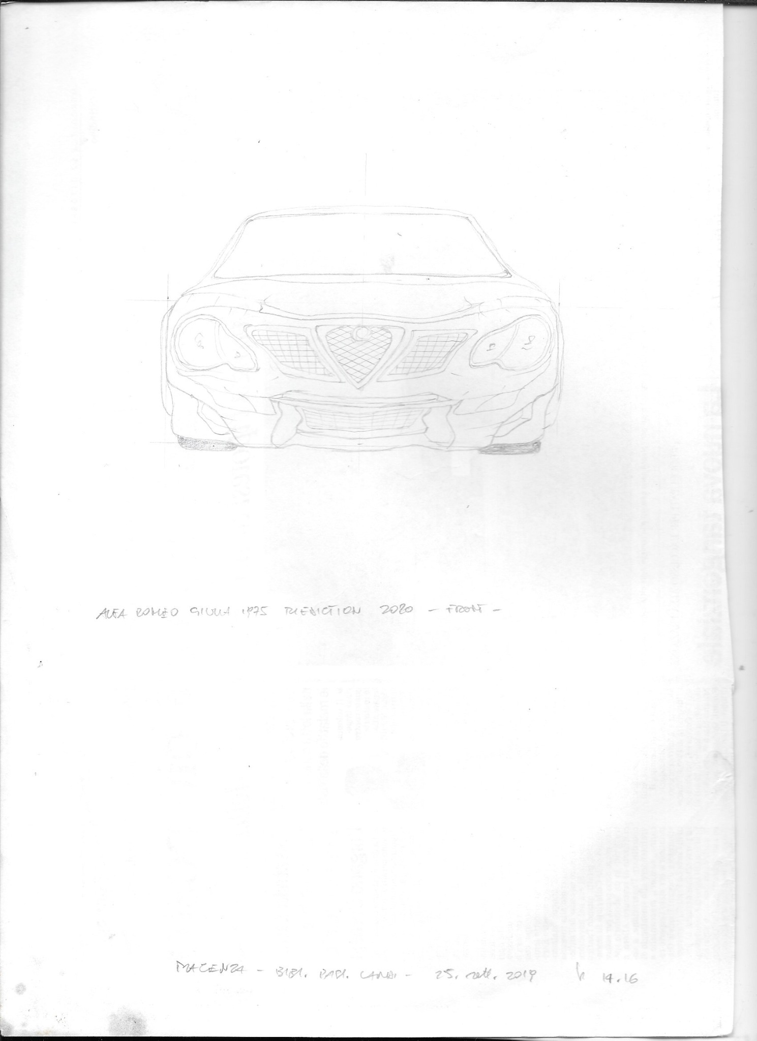Alfa Romeo Giulia 1 · originale