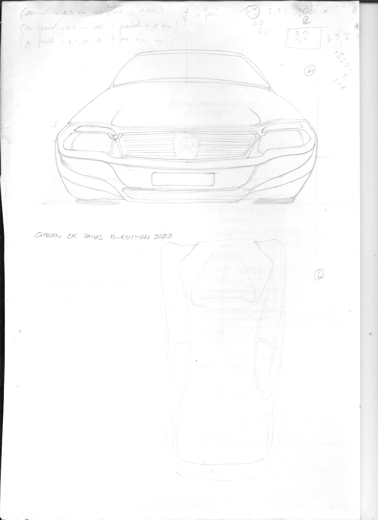 Citroën CX 3 · originale