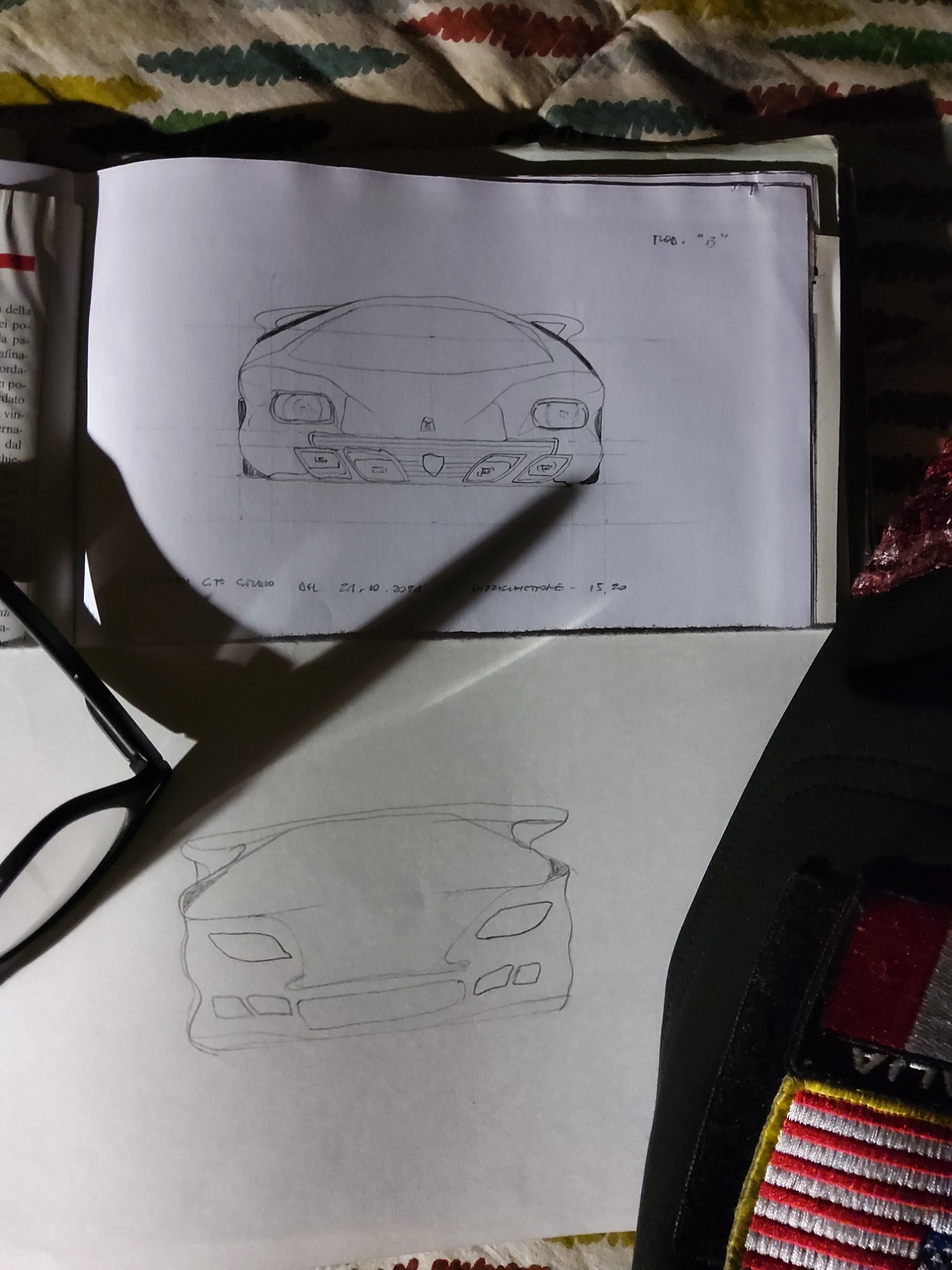 Ferrari GT 4 · nuovo studio · originale