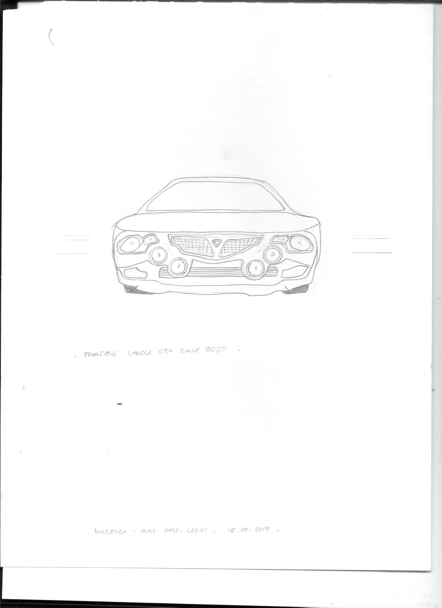 Lancia 037 r · originale