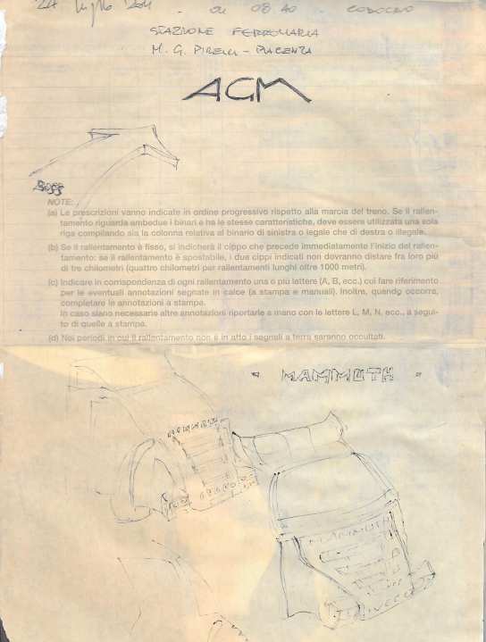 Tavola 004 · disegno originale