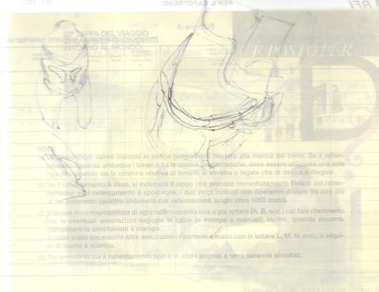 Tavola 007 · disegno originale
