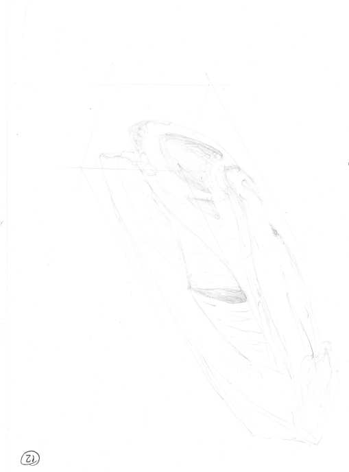 Tavola 100 · disegno originale