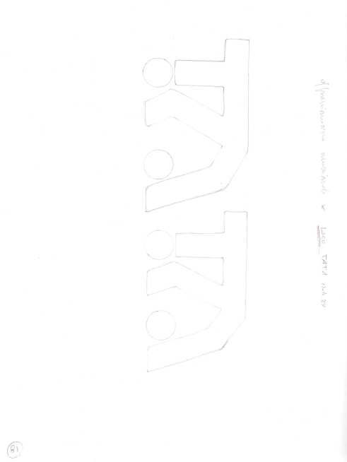 Tavola 108 · disegno originale