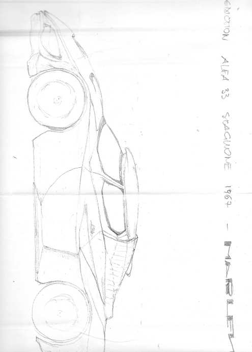 Tavola 128 · disegno originale