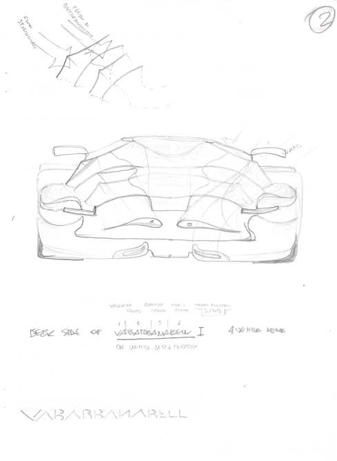 Tavola 133 · disegno originale