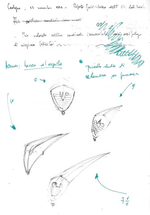 Tavola 139 · disegno originale