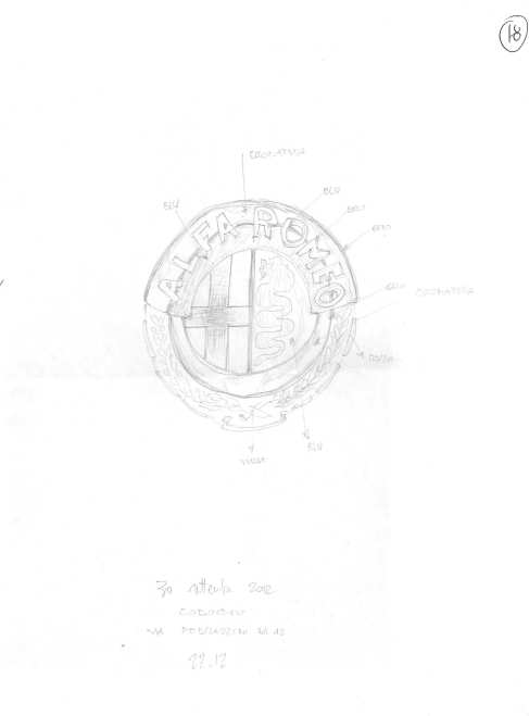 Tavola 152 · disegno originale