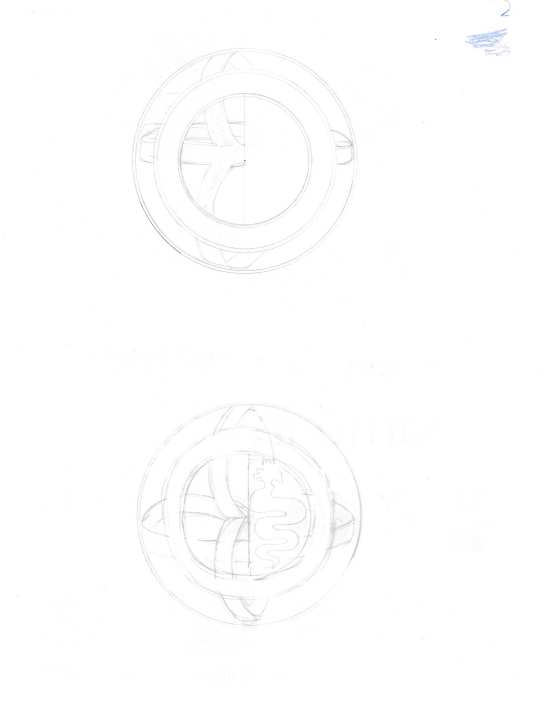 Tavola 202 · disegno originale