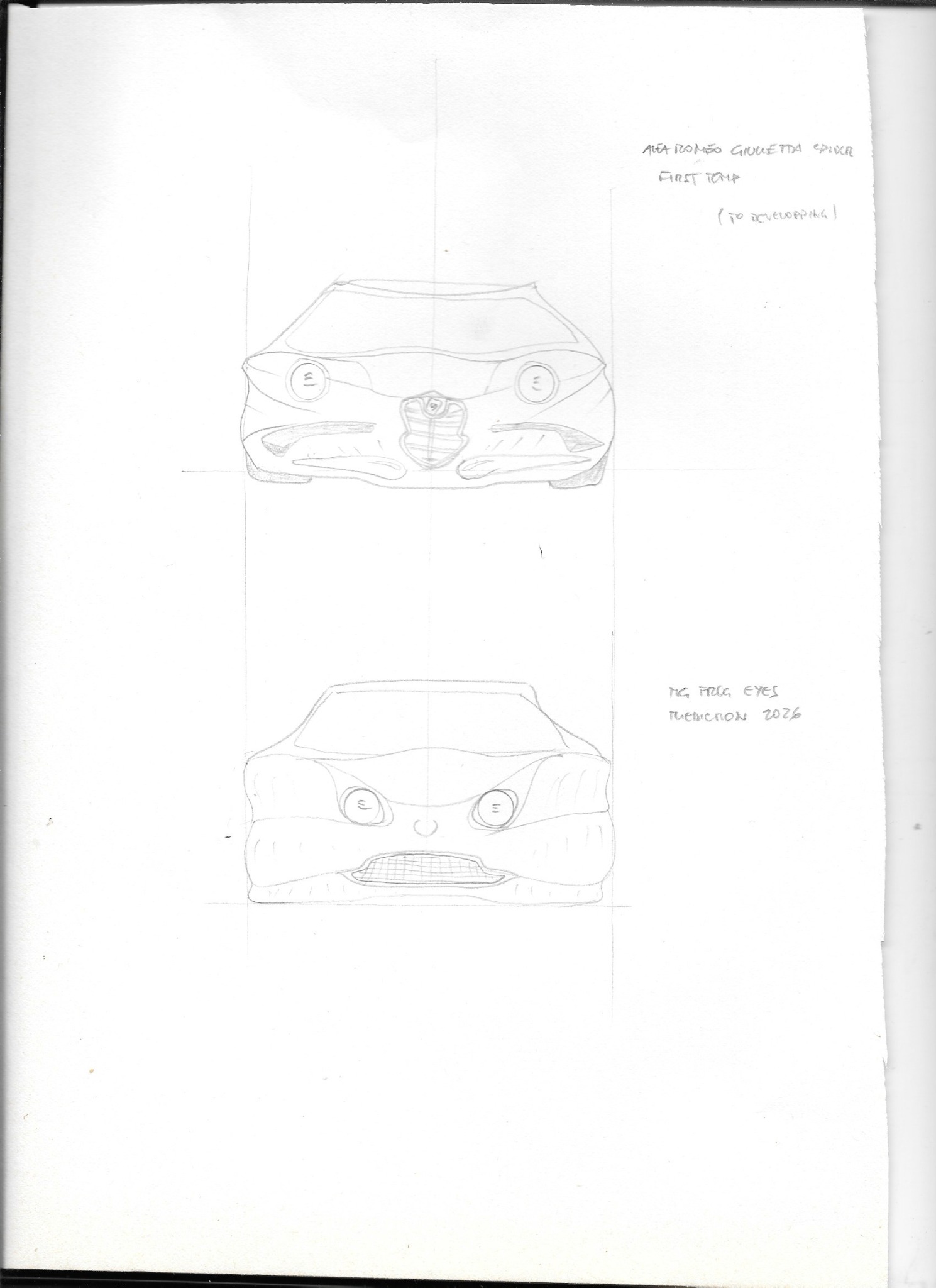 MG · Giulietta Spider · originale